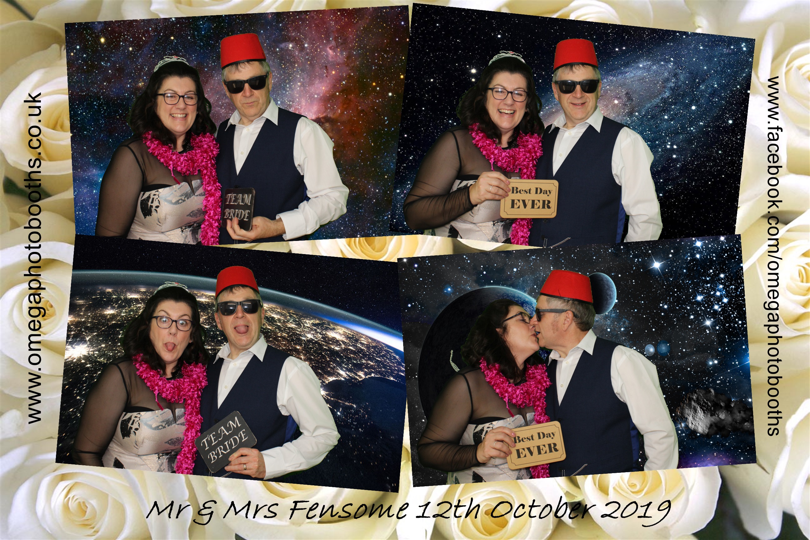 Mr & Mrs Fensome | View more photos from the event at gallery.omegaphotobooths.co.uk/u/Omega-Photobooths/Mr-Mrs-Fensome